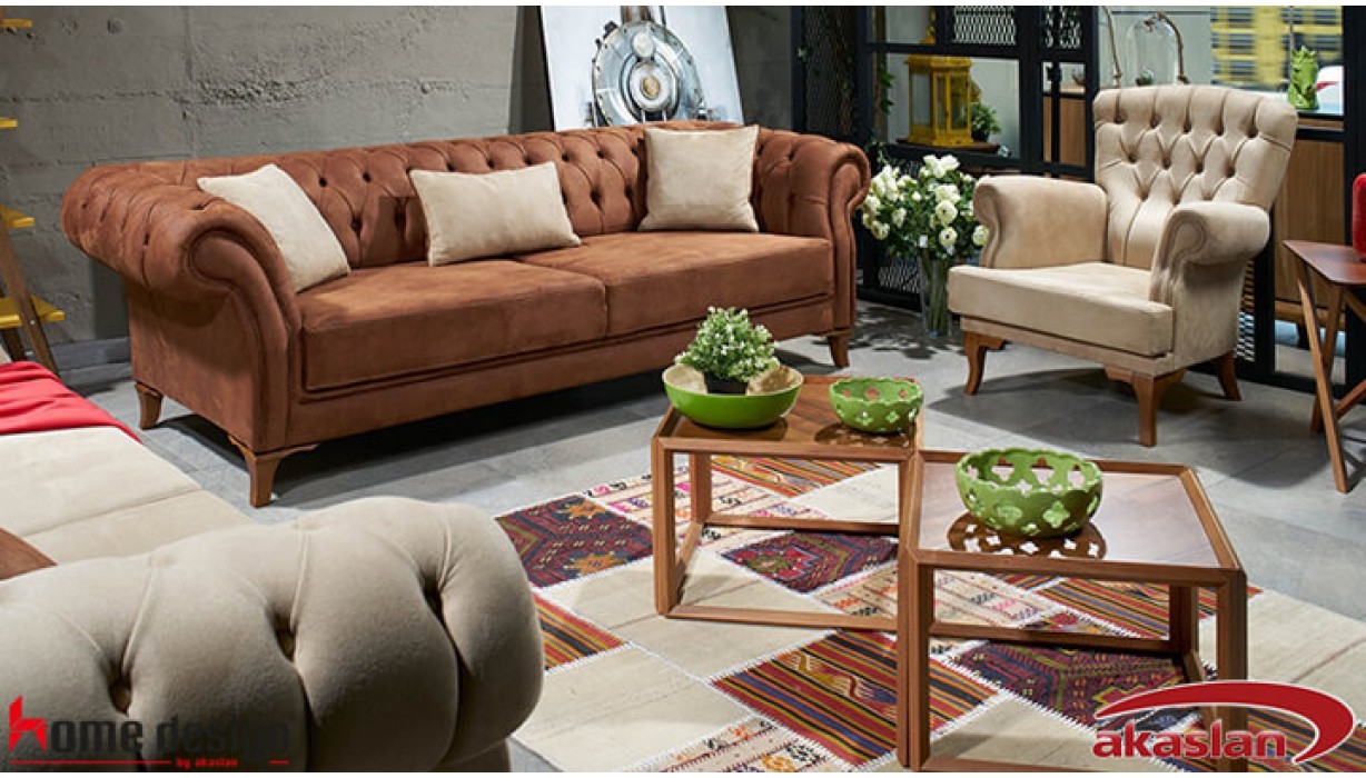 Ewa Chester Sitzgarnitur - Ewa-Chester-Salon-Takımı